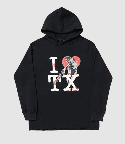 I Love TX Vlone Hoodie