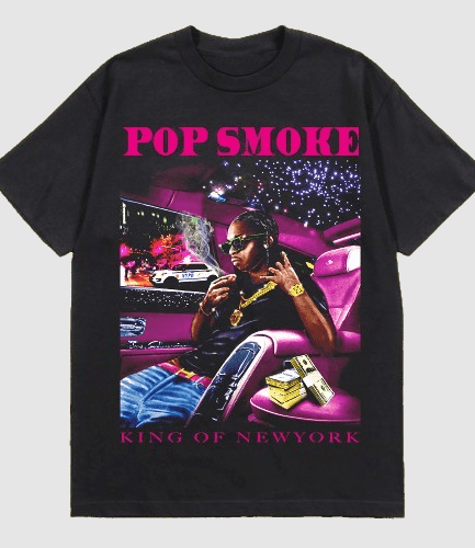 Pop Smoke X Vlone Faith King Ny Tee