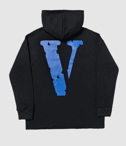 Vlone Fragment Staple Hoodie (Blue & White)