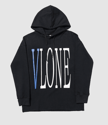 Vlone Fragment Staple Hoodie (Blue & White)