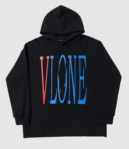 Vlone Fragment Staple Hoodie Red & Blue