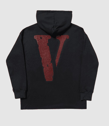 Vlone Fragment Staple Hoodie (Red & White)