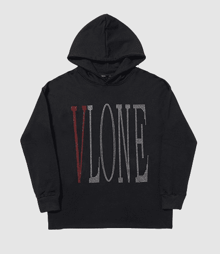 Vlone Fragment Staple Hoodie (Red & White)