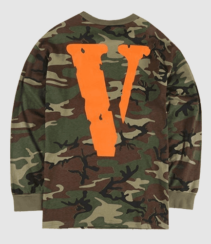 Vlone Friends Camouflage Sweatshirt