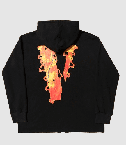 Vlone Shocker Skull Staple Hoodie