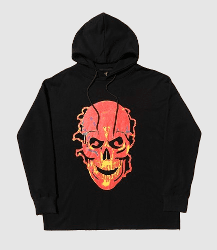 Vlone Shocker Skull Staple Hoodie