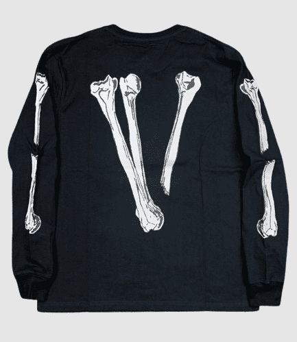 Vlone Skull and Bones Long Sleeve