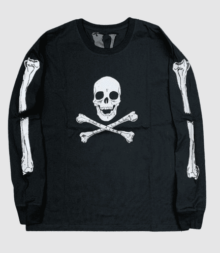 Vlone Skull and Bones Long Sleeve