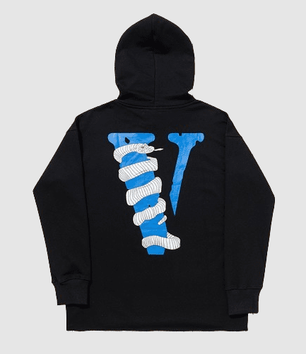 Vlone Snake Print Hommes Pullover Hoodie