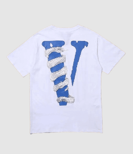 Vlone White Snake Tee